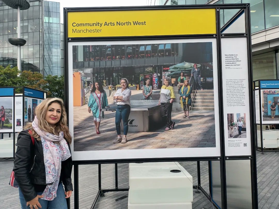 CAN and the A Great British Welcome UNHCR exhibition - Community Arts North