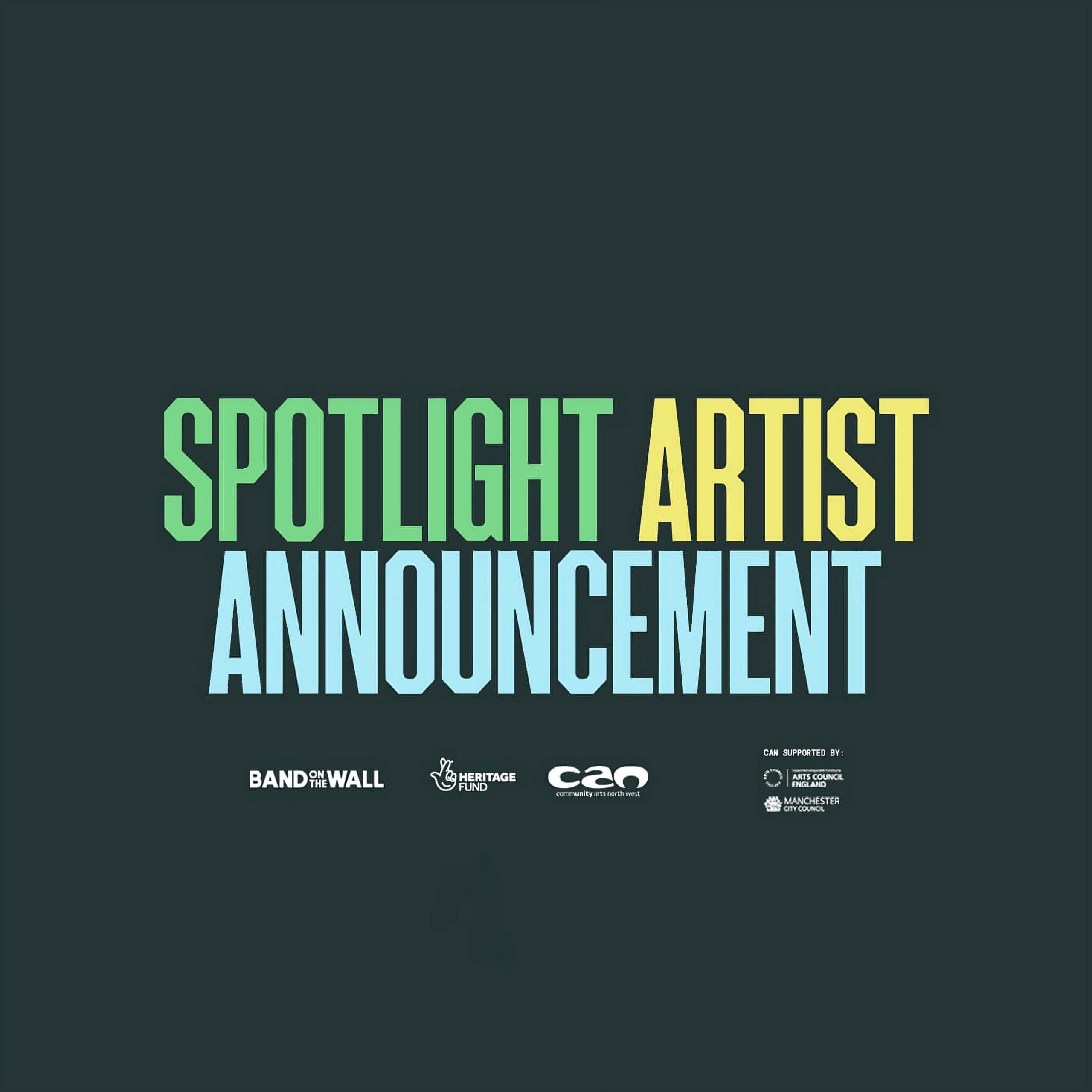 Spotlight Artist Announcement