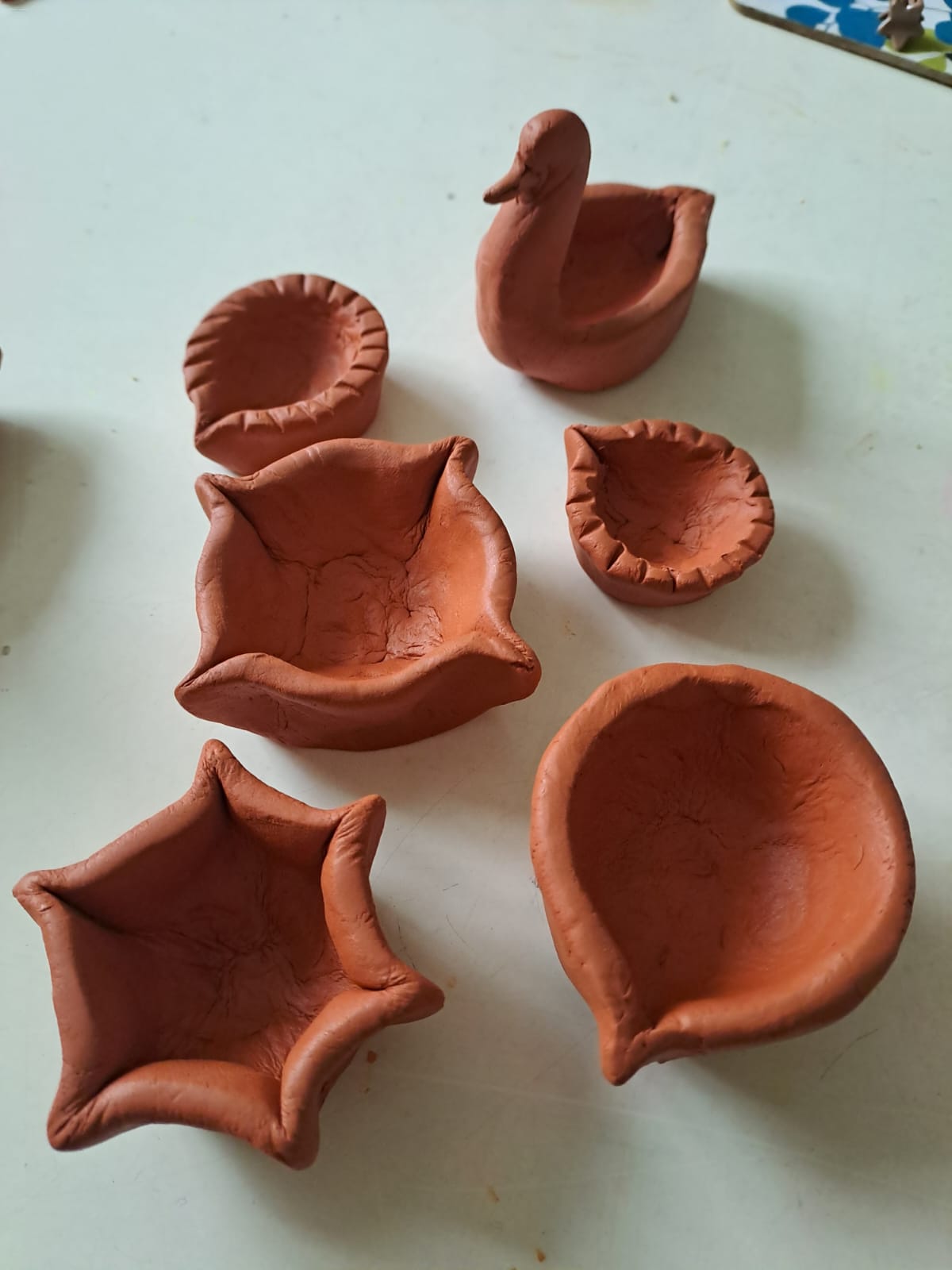 Clay tealights